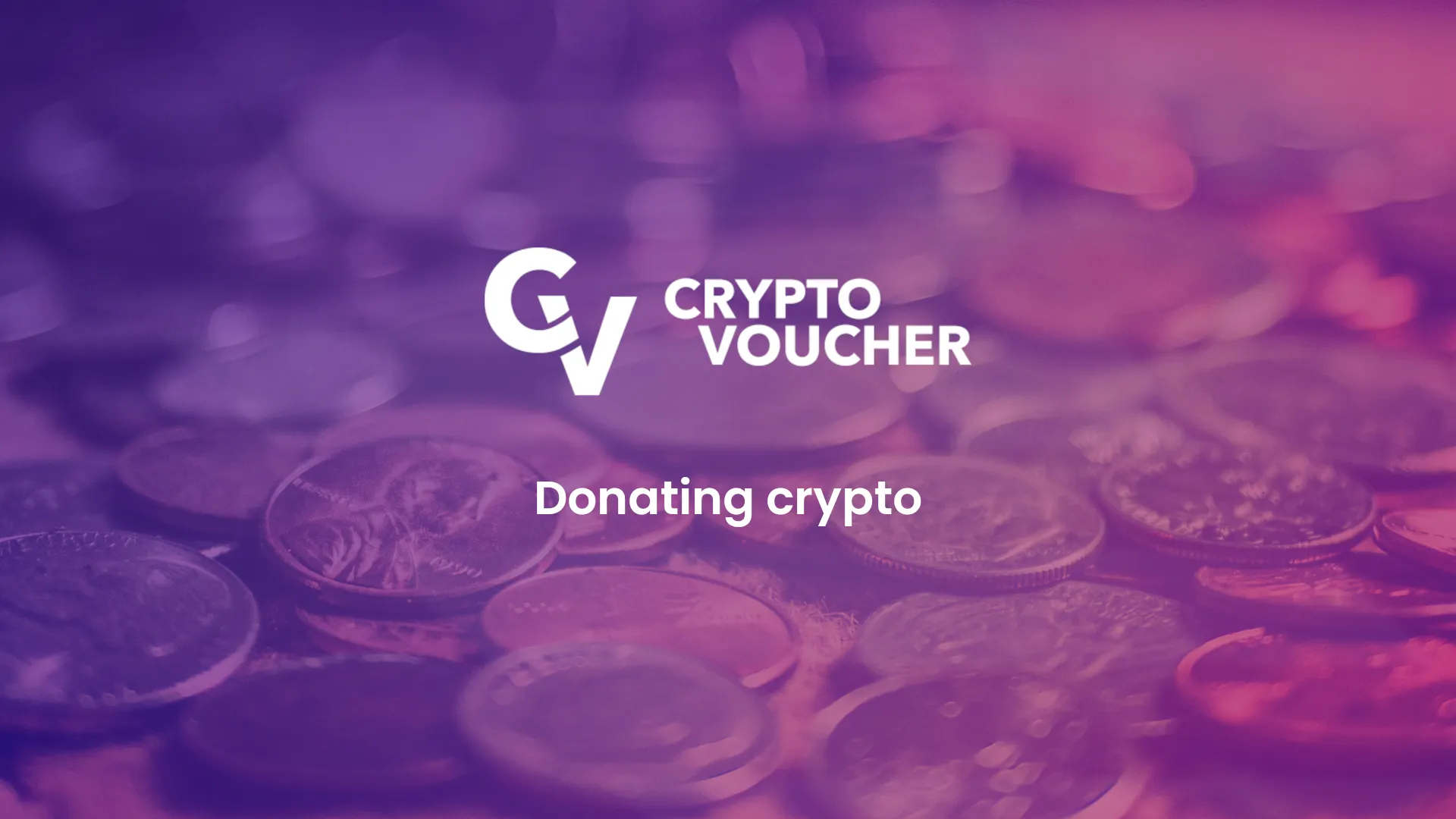 Cryptocurrency for a good cause